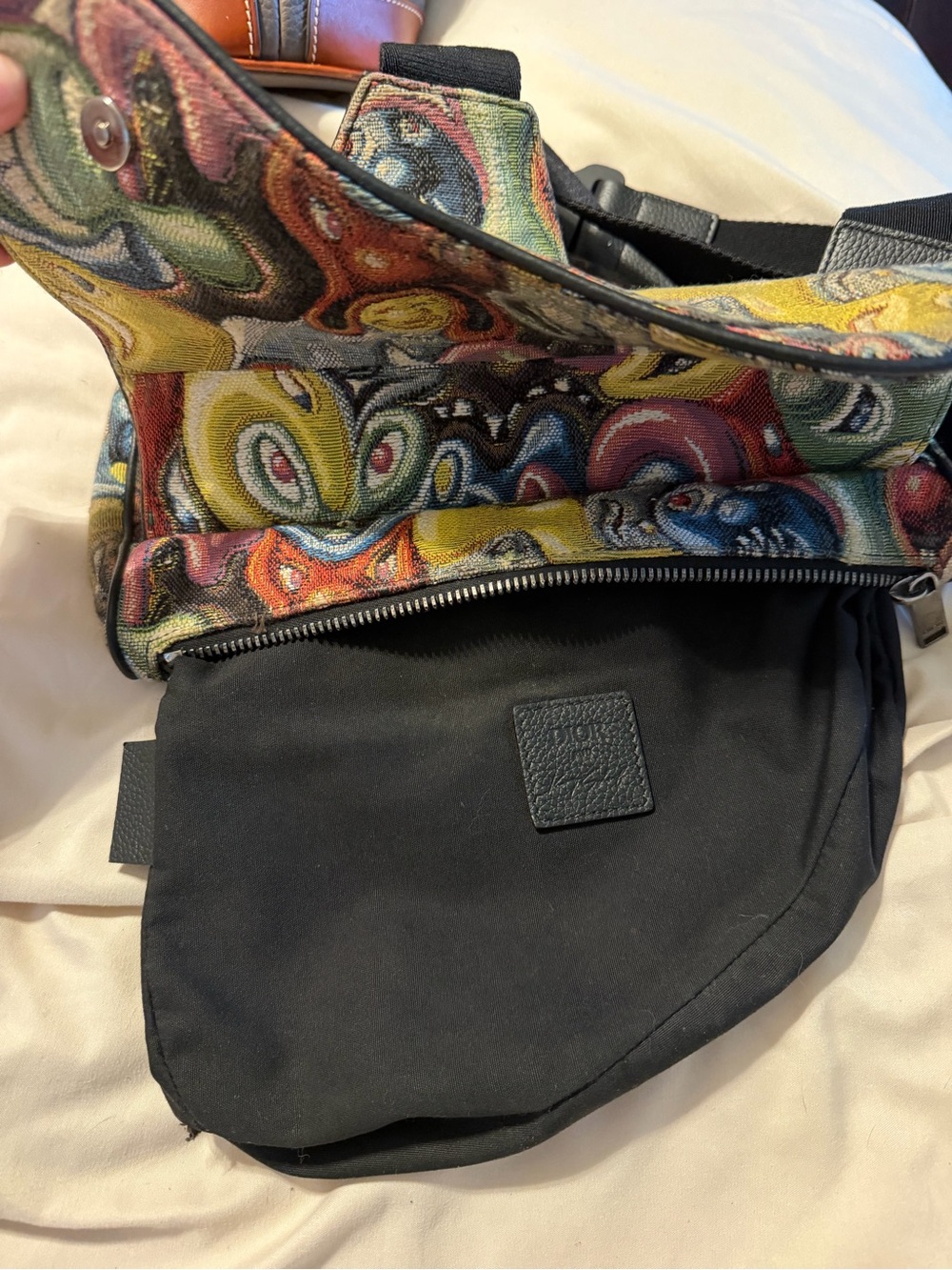 Christian Dior x Kenny Scharf body bag - Picture 6 of 15